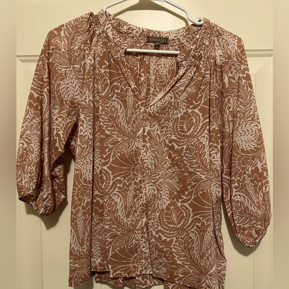 Lilla P Fall Blouse